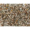 Mezzo Cristallo 4 mm Crystal Capri Gold - 50 Pz