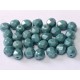 Mezzo Cristallo 4 mm Chalk White Baby Blue Luster - 50 Pz