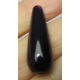 Goccia Agata Liscia Colorata Viola Scuro 30x10 mm - 1 pz