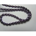 Goccia/Briolette Cerata Vetro 7x5 mm Violet - 20 pz