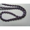 Goccia/Briolette Cerata Vetro 7x5 mm Violet - 20 pz