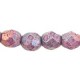 Mezzo Cristallo 4 mm Luster Metallic Amethyst - 50 Pz