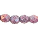 Mezzo Cristallo 4 mm Luster Metallic Amethyst - 50 Pz