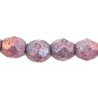 Mezzo Cristallo 4 mm Luster Metallic Amethyst - 50 Pz