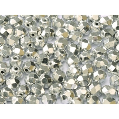 Mezzo Cristallo 4 mm Silver - 50 Pz