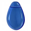 Perle in Vetro Collezione Vintage Par Puca® Petalo 18 x 12 x 3 mm Sapphire - 10 pz