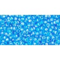 Rocailles Toho 11/0 Trans-Rainbow Dark Aqua - 10 g