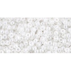 Toho Round 11/0 Ceylon Snowflake