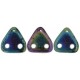 Perline Triangle 6 mm Iris Green - 5 g
