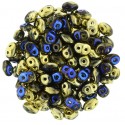 Superduo 2,5x5 mm California Blue - 10 g