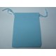 Saccheto in Velluto per Bijoux 9x7 cm Azzurro - 1 pz