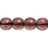 Perle Tonde in Vetro di Boemia 4 mm Amethyst - 50 Pz