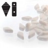 Kite Beads 9 x 5 mm Chalk White - 5 g