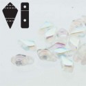Kite Beads 9 x 5 mm Crystal AB - 5 g