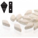 Kite Beads 9 x 5 mm Luster White - 5 g