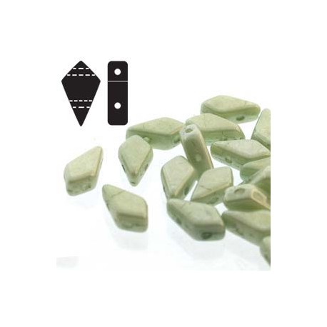 Kite Beads 9 x 5 mm Light Gold Mat - 5 g