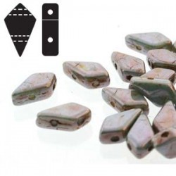 Kite Beads 9 x 5 mm Light Gold Mat - 5 g