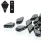 Kite Beads 9 x 5 mm Hematite - 5 g