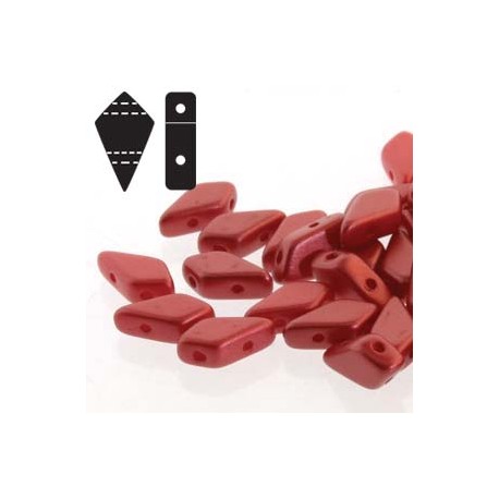 Kite Beads 9 x 5 mm Light Gold Mat - 5 g