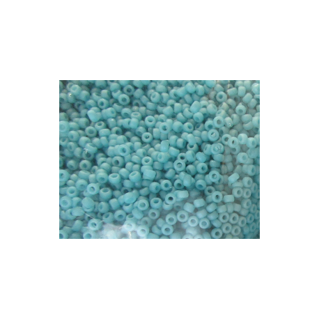 Rocailles Miyuki 11/0 Matte Opaque Seafoam - 10 g - cod. 2029