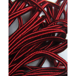Cordoncino Soutache 4 mm Bordeaux - 2 m