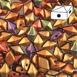 DIAMONDUO™ 5 x 8 mm Matte Golden Iris - 5 g