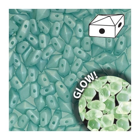 DIAMONDUO™ 5 x 8 mm Lavender Glow-in-the-Dark - 5 g