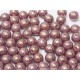 Perle Tonde in Vetro di Boemia 8 mm Chalk White Vega Luster - 20 Pz
