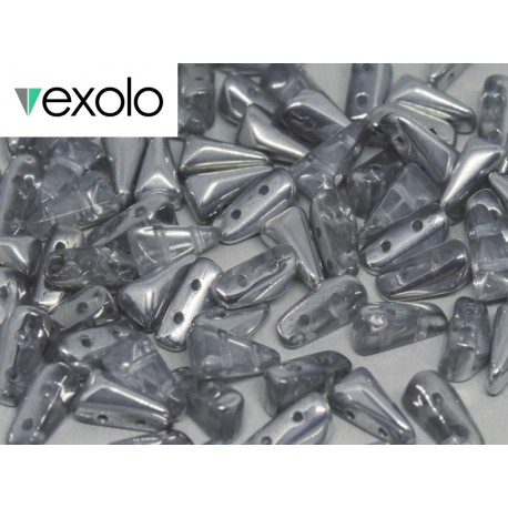 Perline VEXOLO® 5x8 mm Crystal Labrador - 40 Pz