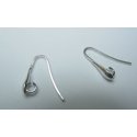 Monachella a Goccia in Argento 925 17 mm - 2 pz