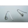 Monachella a Goccia in Argento 925 17 mm - 2 pz
