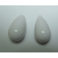 Goccia Resina 25x14 mm White - 1 pz