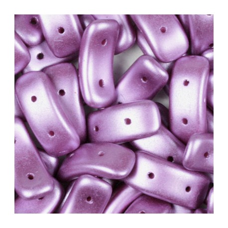 Perline Bow 15,5 x 3,5 mm Jet Red Luster - 10 pz