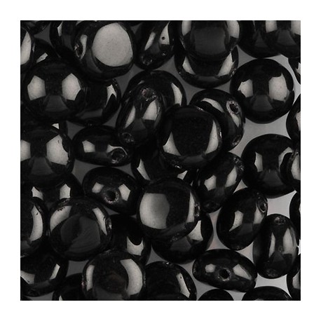 Candy Beads 8 mm Jet - 20 pz