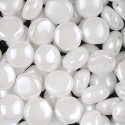Candy Beads 8 mm Luster Alabaster - 20 pz