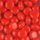Candy Beads 8 mm Opaque Red - 20 pz