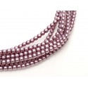 Perle Cerate in Vetro 4 mm Orchid - 50 Pz