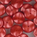 Ripple Beads 12 mm Pastel Dark Coral - 10 pz
