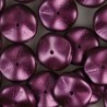 Ripple Beads 12 mm Pastel Bordeaux - 10 pz