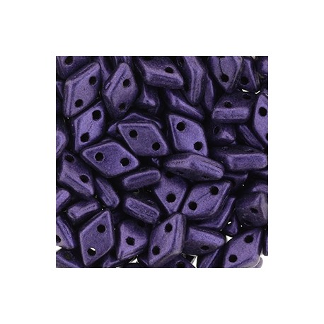 CzechMates Diamond 4 x 6,5 mm Metallic Suede Purple - 5 g