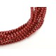 Perle Cerate in Vetro 2 mm Brick Red - 50 Pz