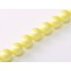 Perle Cerate in Vetro 6 mm Pastel Yellow 25 Pz