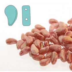 Paisley Duo 8x5 mm Chalk Red Terracota - 10 g