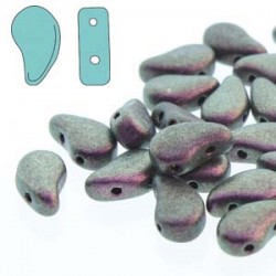 Paisley Duo 8x5 mm Polychrome Black Raspberry - 10 g