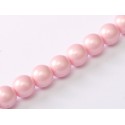 Perle Cerate in Vetro 3 mm Pastel Rose - 50 pz