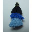 Nappina 3 Balze 4 cm Blu Scuro/Bluette/Azzurro - 1 pz