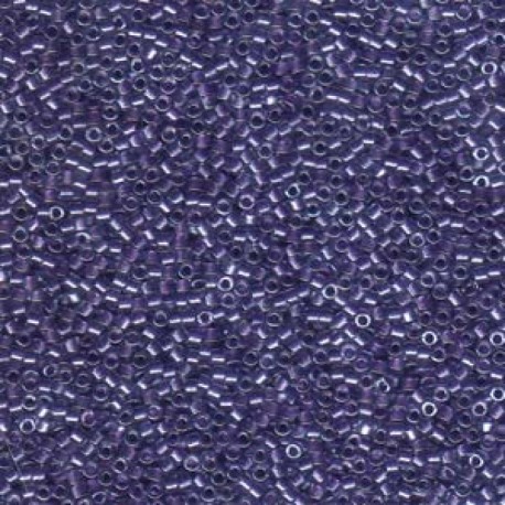Delica Miyuki 11/0 Color Lined Sparkling Purple - 5 g