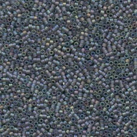 Delica Miyuki 11/0 Grey AB Matted - 5 g