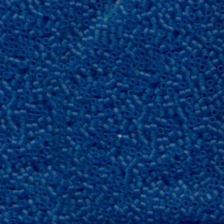 Delica Miyuki 11/0 Matted Transp. Capri Blue - 5 g