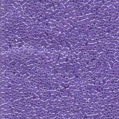Delica Miyuki 11/0 Color Lined Purple Crystal Luster - 5 g